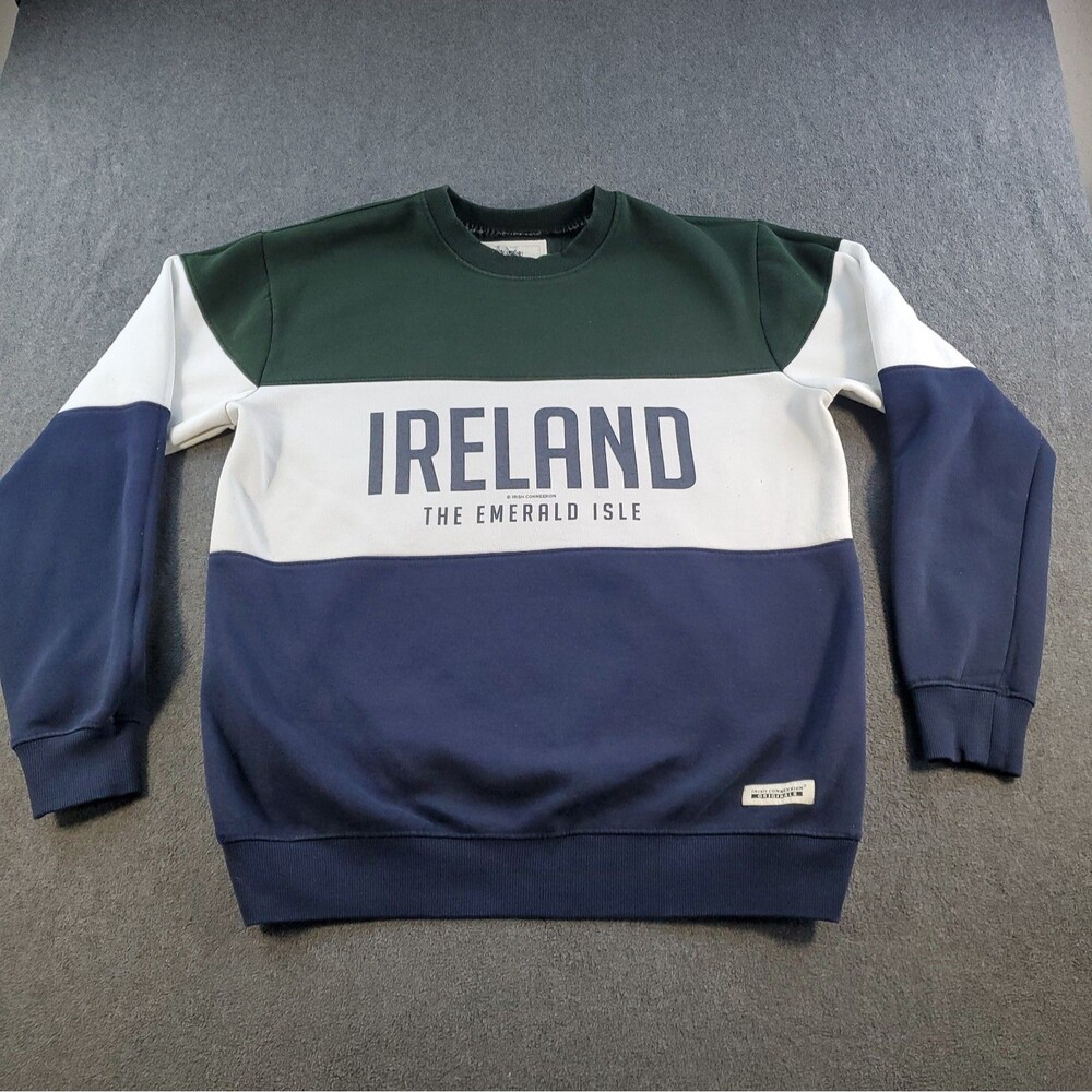 Ireland  EMERALD ISLE Rugby Sweatshirt size M Irish Connexxion